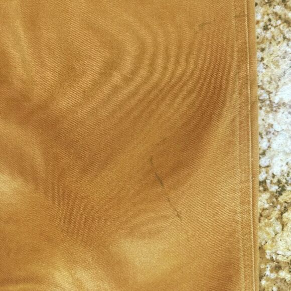 VTG Carhartt Men 44x32 Carpenter Canvas Dungaree Pants Brown Union Made USA B11 - Picture 10 of 16